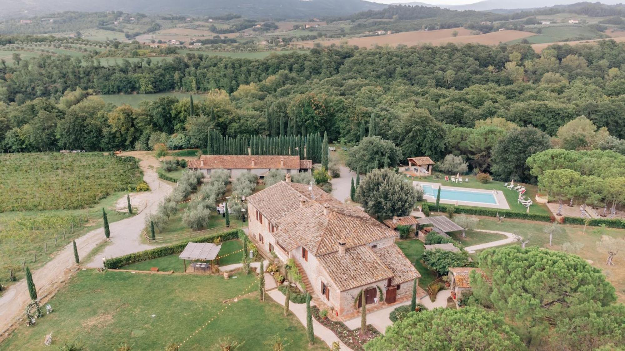 Villa Borgo Siliano - Antico Podere Siliano Città della Pieve Exterior foto